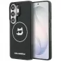Karl Lagerfeld IML Repeated Choupette MagSafe puzdro pre Samsung Galaxy S26 Ultra, čierne