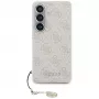 GUESS 4G Classic Logo Charm MagSafe puzdro pre Samsung Galaxy S26 - ružové