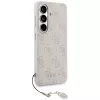 GUESS 4G Classic Logo Charm MagSafe puzdro pre Samsung Galaxy S26 - ružové
