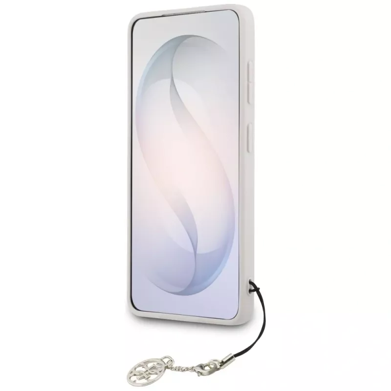 GUESS 4G Classic Logo Charm MagSafe puzdro pre Samsung Galaxy S26 - ružové