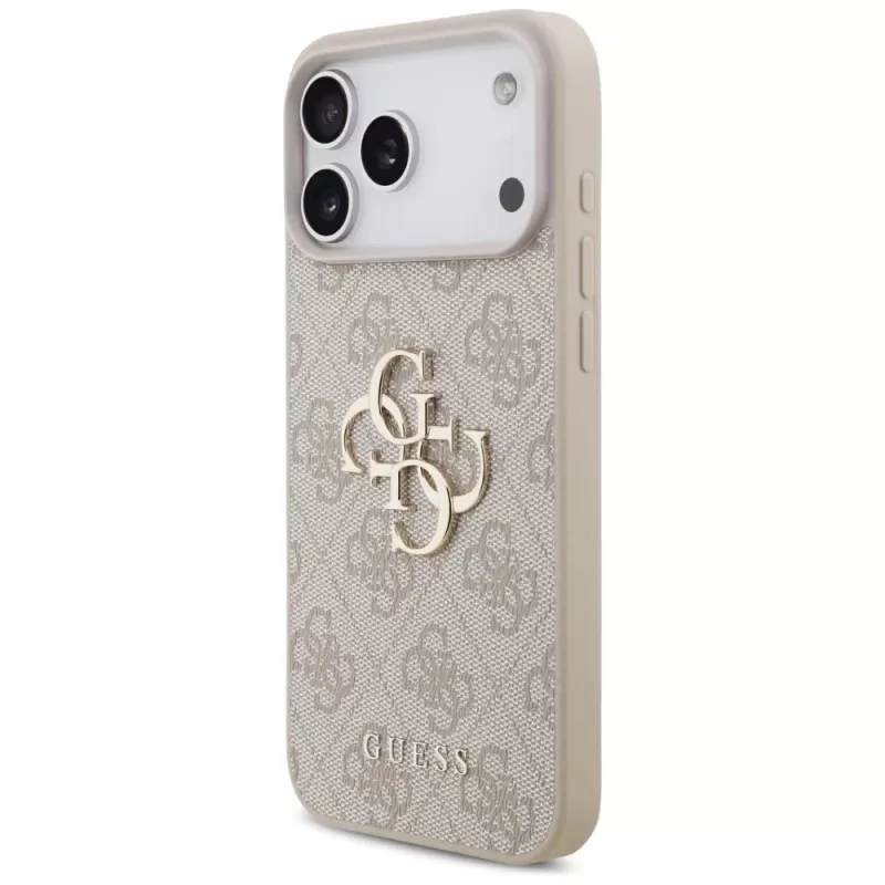 GUESS 4G Big Logo puzdro pre Apple iPhone 17 Pro Max / 18 Pro Max - ružové