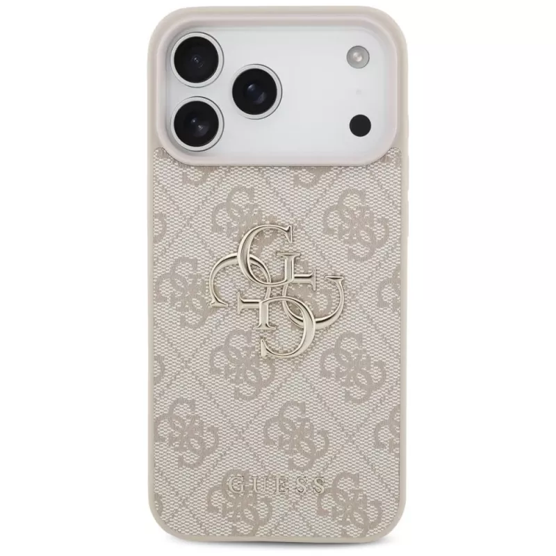 GUESS 4G Big Logo puzdro pre Apple iPhone 17 Pro Max / 18 Pro Max - ružové