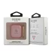 GUESS Glitter Collection ochranné puzdro pre Apple AirPods 1/2 - ružová