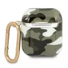 GUESS Camo Collection AirPods 1/2 puzdro zelená/khaki
