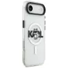 Karl Lagerfeld IML Choupette Sketch Logo Puzdro MagSafe pre iPhone Air, Priehľadné