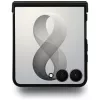 GUESS 4G Classic MagSafe puzdro pre Samsung Galaxy Z Flip5 – hnedá