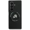 Karl Lagerfeld Karl & Choupette Logo MagSafe puzdro pre Samsung Galaxy Z Fold7 - čierna