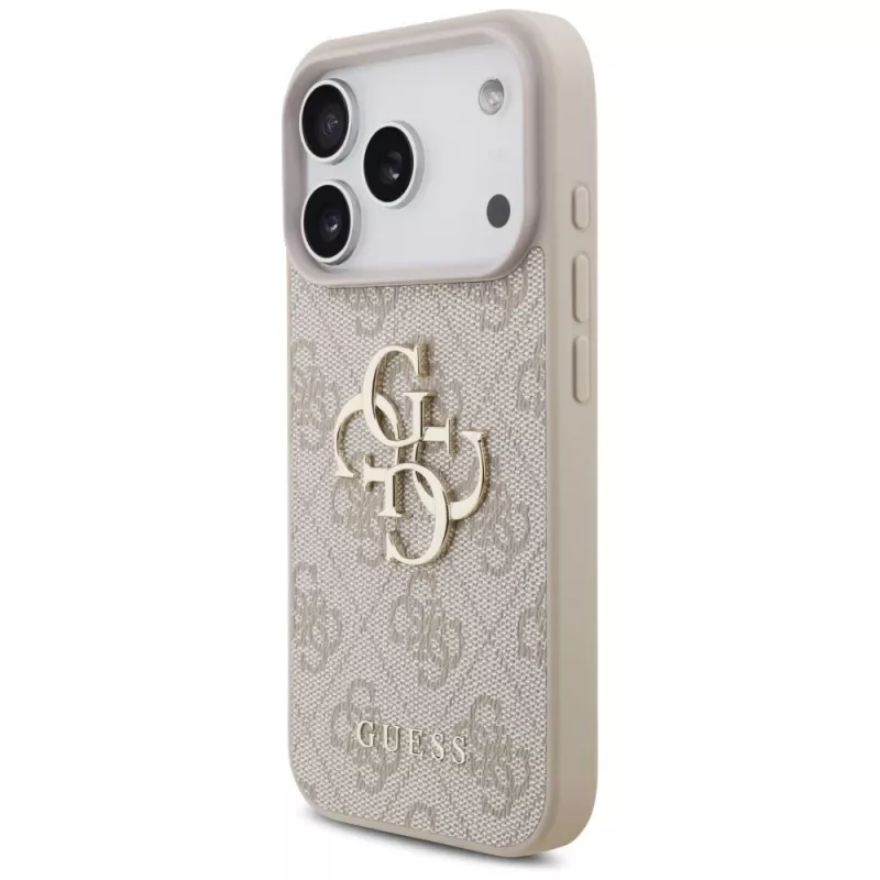 GUESS 4G Big Logo puzdro pre Apple iPhone 17 Pro / 18 Pro - ružová