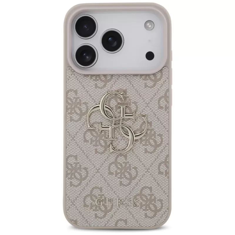 GUESS 4G Big Logo puzdro pre Apple iPhone 17 Pro / 18 Pro - ružová