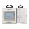 Guess GUAPLSCHSB AirPods Pro puzdro modrá silikón Charm Heart Collection