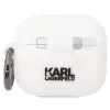 Karl Lagerfeld KLACA3SILKCW AirPods 3 puzdro biela silikón Karl & Choupette
