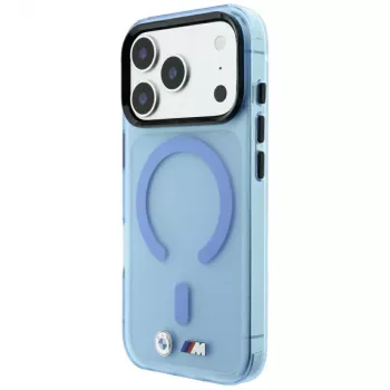BMW M IML Frosted MagSafe puzdro pre iPhone 18 Pro / 17 Pro - modrá