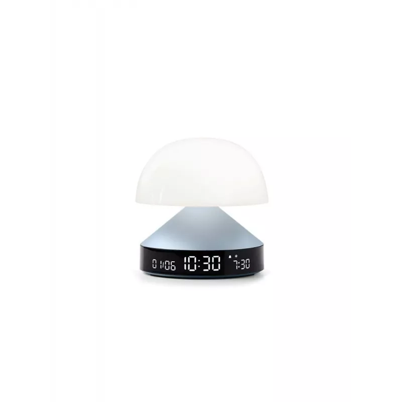 Lexon Mina Sunrise budík s osvetlením, svetlomodrý
