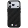 BMW M Carbon Metal Logo MagSafe puzdro pre iPhone 18 Pro Max / 17 Pro Max - čierna