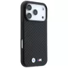 BMW M Carbon Metal Logo MagSafe puzdro pre iPhone 18 Pro Max / 17 Pro Max - čierna