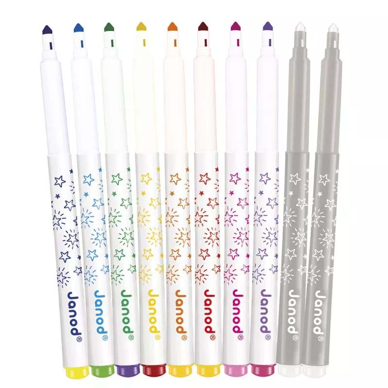 Janod Magic fixky meniace farbu, 10 farieb