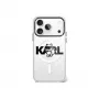 Karl Lagerfeld IML Choupette Sketch Logo MagSafe puzdro pre iPhone 17 Pro - transparentná