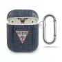 GUESS GUACA2TPUJULDB puzdro AirPods 1/2 tmavomodrá Jeans Collection