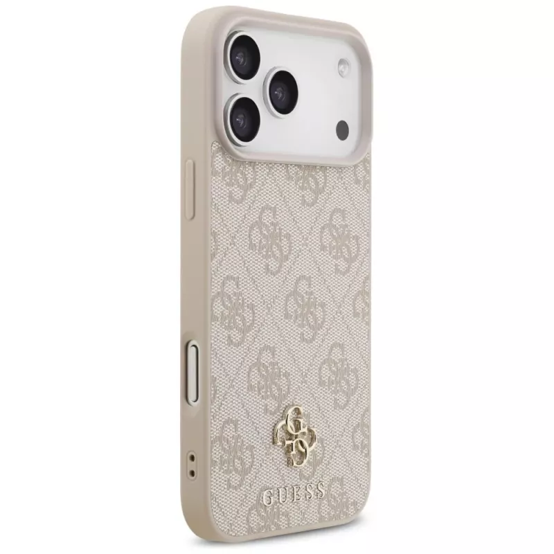 GUESS 4G Small Classic Logo MagSafe puzdro pre iPhone 18 Pro Max / 17 Pro Max - ružová