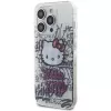 Hello Kitty HKHCP15XHDGPHT iPhone 15 Pro Max 6,7 palca biele hardcase IML Kitty On Bricks Graffiti