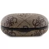 Guess GUTWSP4EGW True Wireless slúchadlá s nabíjacím puzdrom, Bluetooth 5.3, ENC, hnedá 4G Metal