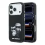 Karl Lagerfeld Karl & Choupette Bodies Sketch Print MagSafe puzdro pre iPhone 18 Pro Max / 17 Pro Max - čierna