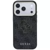 GUESS 4G & Big Resin Logo puzdro pre iPhone 17 Pro Max / 18 Pro Max - čierna