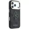 GUESS 4G & Big Resin Logo puzdro pre iPhone 17 Pro Max / 18 Pro Max - čierna