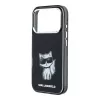 Karl Lagerfeld IML Choupette Body Sketch Print MagSafe puzdro pre iPhone 18 Pro Max / 17 Pro Max - čierna