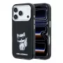 Karl Lagerfeld IML Choupette Body Sketch Print MagSafe puzdro pre iPhone 18 Pro Max / 17 Pro Max - čierna