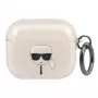 Karl Lagerfeld KLA3UKHGD puzdro AirPods 3 Glitter Gold Karl's Head