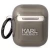 Karl Lagerfeld KLA2HNIKTCK puzdro AirPods 1/2 čierna Karl's Head