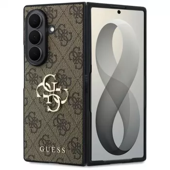 Guess Big 4G Logo puzdro pre Samsung Galaxy Z Fold 8 Ultra - hnedá