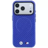 BMW M Carbon Printed Ring MagSafe puzdro pre iPhone 18 Pro Max / 17 Pro Max - modrá