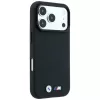 BMW M Quadrille Kevlar Metal Logo MagSafe puzdro pre iPhone 18 Pro / 17 Pro - čierna