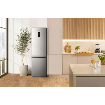Gorenje NRK620DAXL4 voľne stojaca chladnička s mrazničkou NoFrost Plus, 331 l celkom, Dark Inox, energetická trieda D