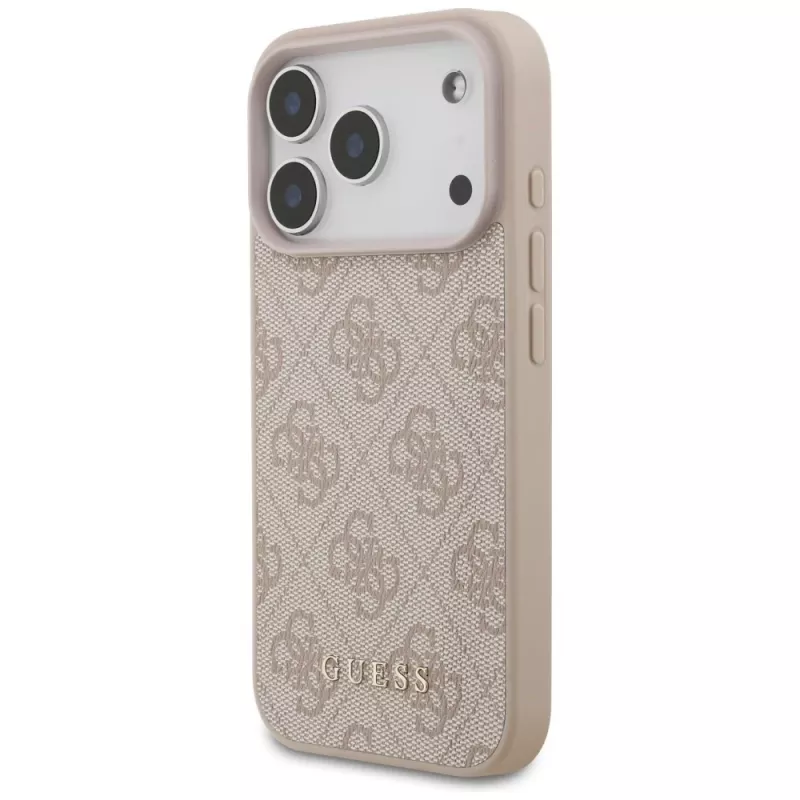Guess 4G Classic puzdro pre Apple iPhone 18 Pro / 17 Pro - ružová