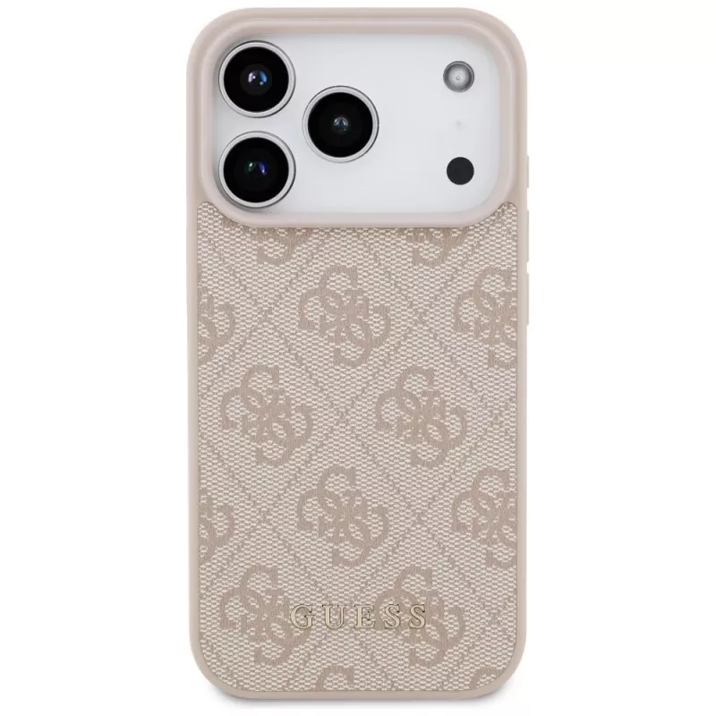 Guess 4G Classic puzdro pre Apple iPhone 18 Pro / 17 Pro - ružová