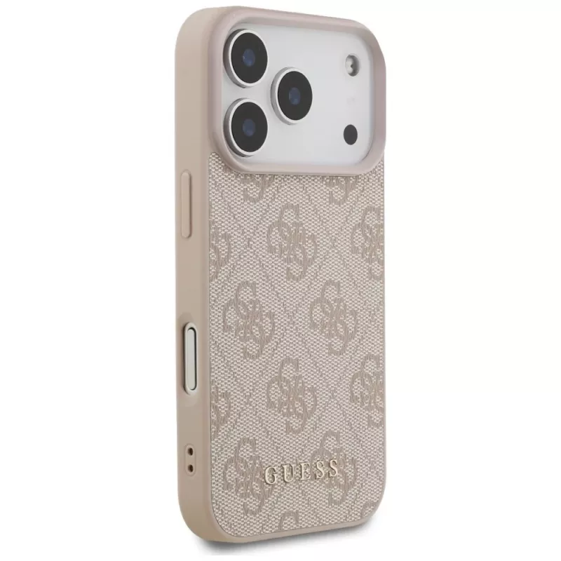 Guess 4G Classic puzdro pre Apple iPhone 18 Pro / 17 Pro - ružová