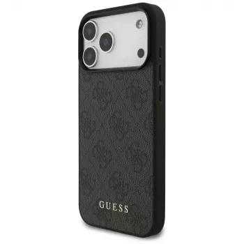 GUESS 4G Classic ochranné puzdro pre iPhone 18 Pro Max / 17 Pro Max - čierna