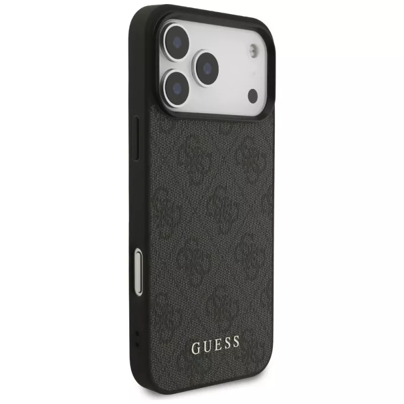 GUESS 4G Classic ochranné puzdro pre iPhone 18 Pro Max / 17 Pro Max - čierna