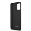 Mercedes-Benz Wood Line orech tvrdé puzdro pre Samsung Galaxy S20+ (SM-G985) - hnedá