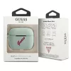 GUESS Vintage silikónové puzdro pre AirPods Pro - modrá fuchsia