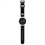 Hello Kitty silikónový náramok s hlavou Kitty pre smart hodinky, 22 mm, čierna