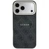 GUESS Embossed 4G Classic MagSafe puzdro pre iPhone 17 Pro / 18 Pro - čierna