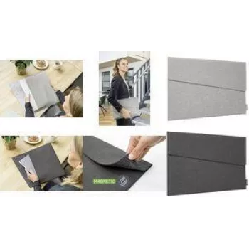 SIGEL BA501 puzdro na notebook a tablet do 14 palcov tmavosivé recyklovaný PET