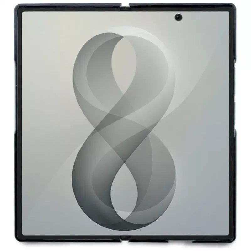 GUESS 4G Classic MagSafe puzdro pre Samsung Galaxy Z Fold 8 Ultra - hnedé