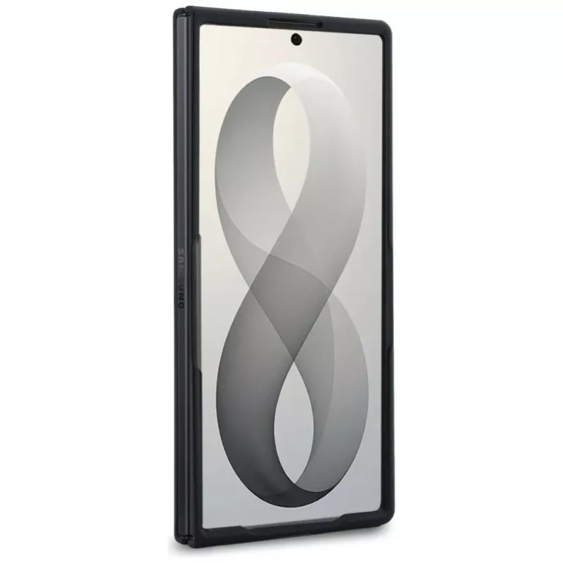 GUESS 4G Classic MagSafe puzdro pre Samsung Galaxy Z Fold 8 Ultra - hnedé