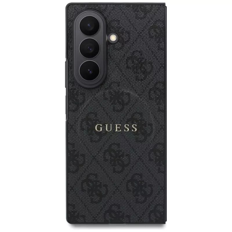 Guess 4G Classic MagSafe puzdro pre Samsung Galaxy Z Fold 8 Ultra - čierne