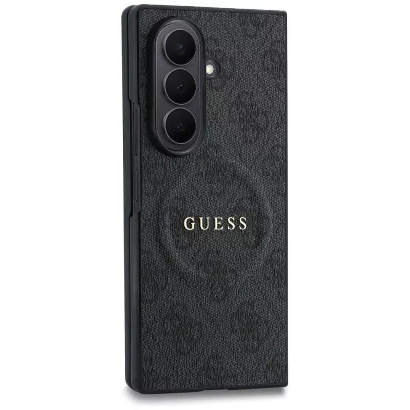 Guess 4G Classic MagSafe puzdro pre Samsung Galaxy Z Fold 8 Ultra - čierne